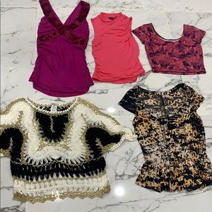 Lot of summer shirts XS